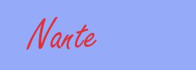 sinónimo de Nante