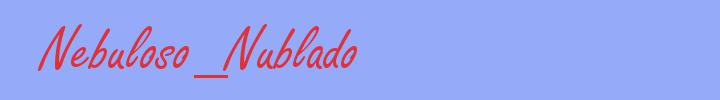 sinónimo de Nebuloso_Nublado