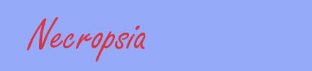 sinónimo de Necropsia