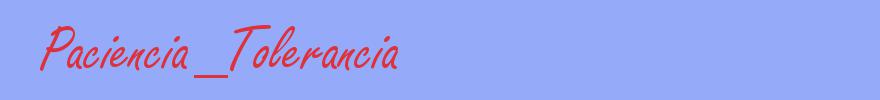 sinónimo de Paciencia_Tolerancia
