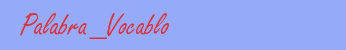 sinónimo de Palabra_Vocablo
