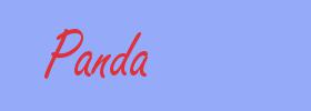 sinónimo de Panda