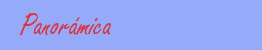 sinónimo de Panorámica