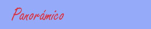 sinónimo de Panorámico