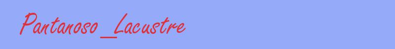 sinónimo de Pantanoso_Lacustre