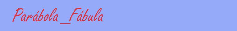 sin&oacute;nimo de Parábola_Fábula