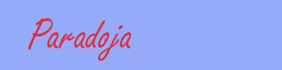 sinónimo de Paradoja