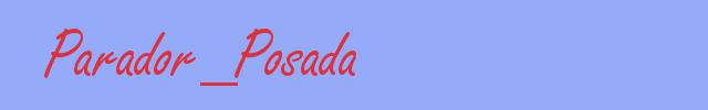sinónimo de Parador_Posada
