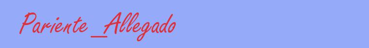 sinónimo de Pariente_Allegado