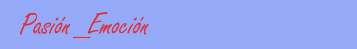 sin&oacute;nimo de Pasión_Emoción