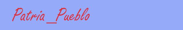sinónimo de Patria_Pueblo
