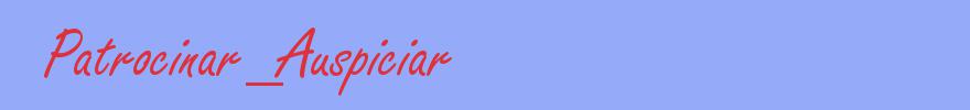 sinónimo de Patrocinar_Auspiciar