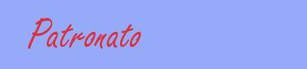 sinónimo de Patronato