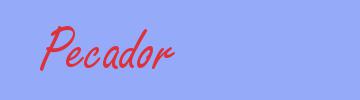sinónimo de Pecador