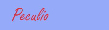 sinónimo de Peculio