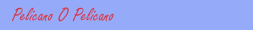 sinónimo de Pelicano O Pelicano