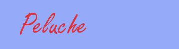 sinónimo de Peluche