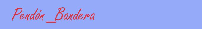 sinónimo de Pendón_Bandera