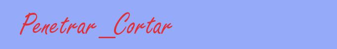 sinónimo de Penetrar_Cortar