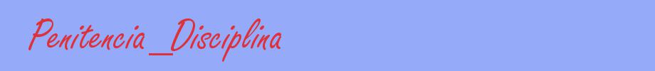 sinónimo de Penitencia_Disciplina