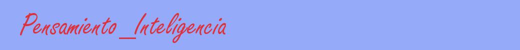 sinónimo de Pensamiento_Inteligencia