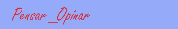 sinónimo de Pensar_Opinar