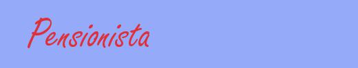 sinónimo de Pensionista