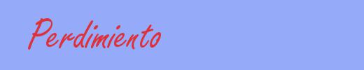 sin&oacute;nimo de Perdimiento