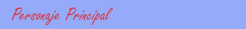 sinónimo de Personaje Principal