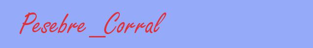 sinónimo de Pesebre_Corral