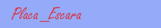 sin&oacute;nimo de Placa_Escara