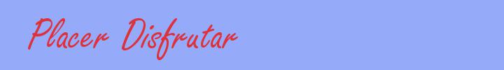sin&oacute;nimo de Placer Disfrutar