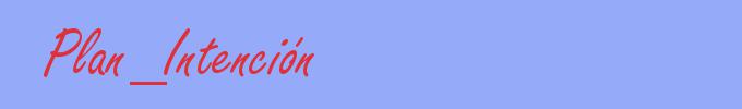 sinónimo de Plan_Intención