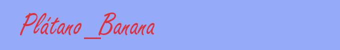 sinónimo de Plátano_Banana