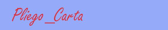 sinónimo de Pliego_Carta