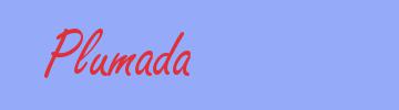 sinónimo de Plumada