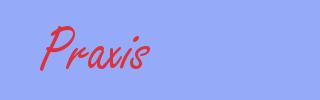 sinónimo de Praxis