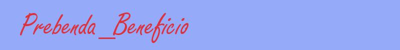 sinónimo de Prebenda_Beneficio