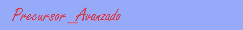 sinónimo de Precursor_Avanzado