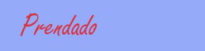 sin&oacute;nimo de Prendado