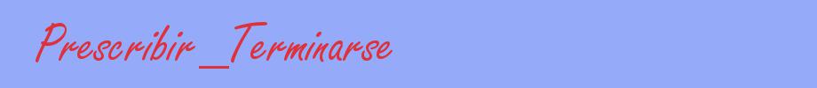 sinónimo de Prescribir_Terminarse