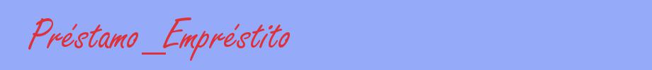 sinónimo de Préstamo_Empréstito