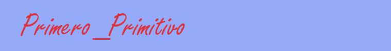sinónimo de Primero_Primitivo