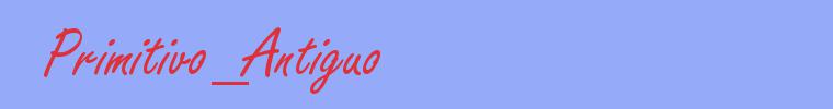 sinónimo de Primitivo_Antiguo