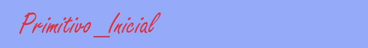 sinónimo de Primitivo_Inicial