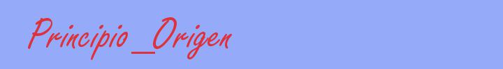 sinónimo de Principio_Origen