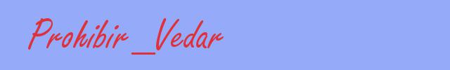 sinónimo de Prohibir_Vedar