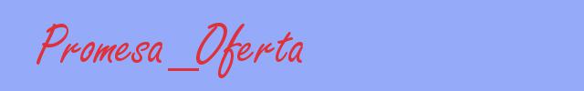 sinónimo de Promesa_Oferta