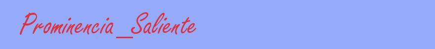 sinónimo de Prominencia_Saliente