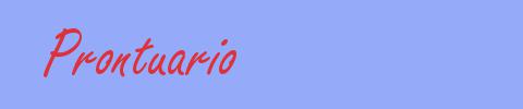 sinónimo de Prontuario
